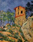 Paul Cezanne The House with Burst Walls oil on canvas